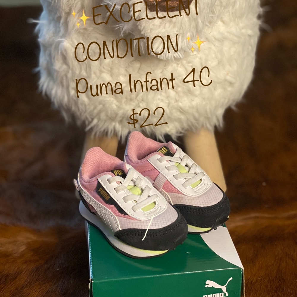 Infant 4C Puma shoes EXCELLENT CONDITION